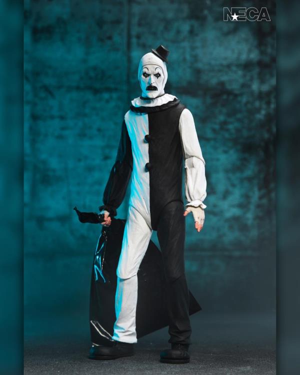 Figura NECA Terrifier Art The Clown Versión Ultimate
