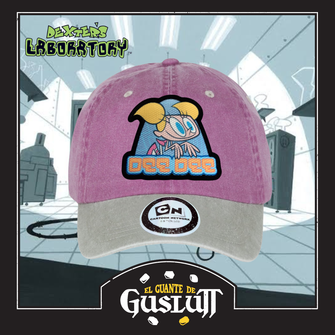 Gorra Cartoon Network Dexter’s Laboratory “Dee-Dee” Uva-Beige Vintage