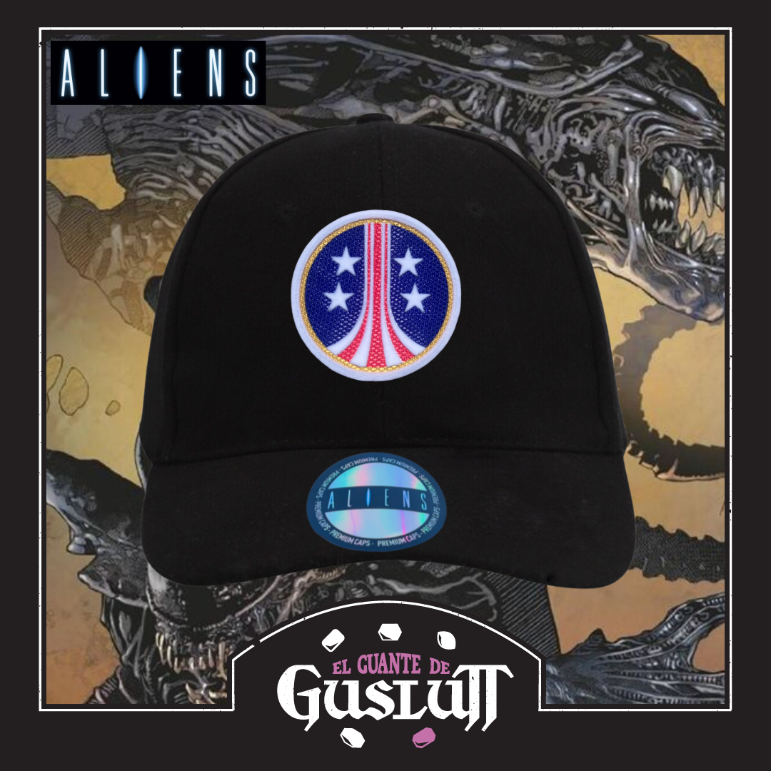 Gorra Aliens USCM Logo Negra