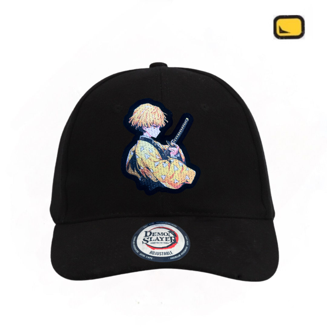 Gorra Demon Slayer: Kimetsu No Yaiba Zenitsu Agatsuma Negra