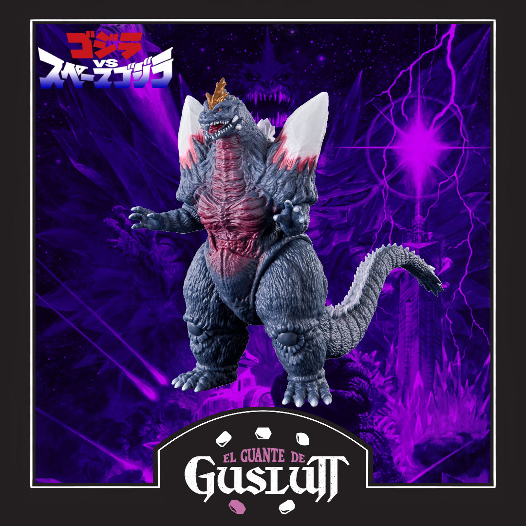 Figura de Vinilo Suave Bandai Namco Godzilla Movie Monster Series SpaceGodzilla (1994) Escala 1/10