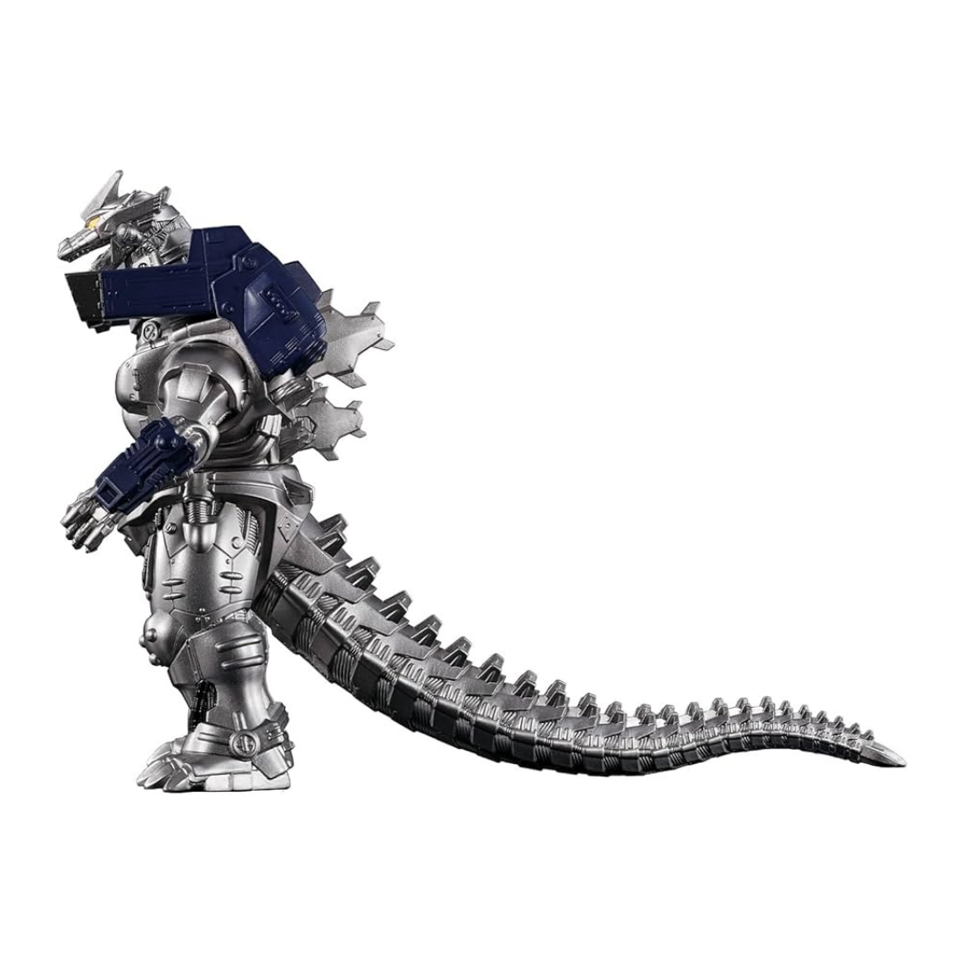 Figura de Vinilo Suave Bandai Namco Godzilla Movie Monster Series Mechagodzilla Nueva Edición (2002) Escala 1:10