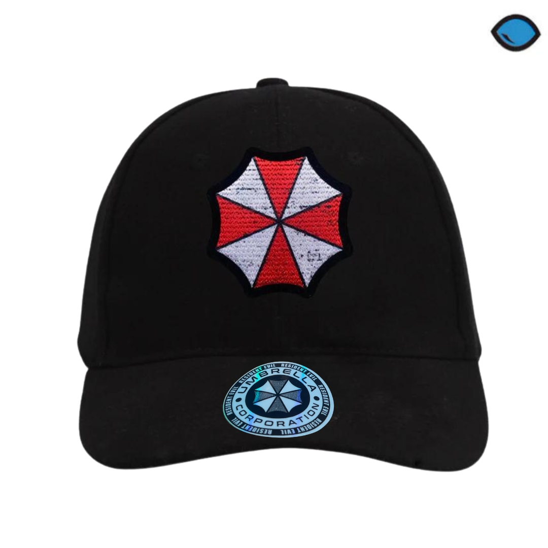 Gorra Resident Evil Umbrella Logo Negra
