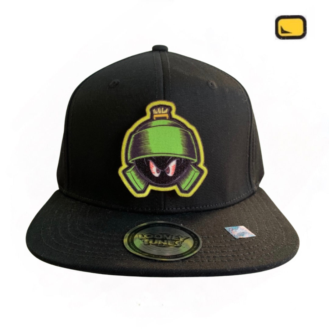 Gorra Looney Tunes Mad Marvin Snapback Negra