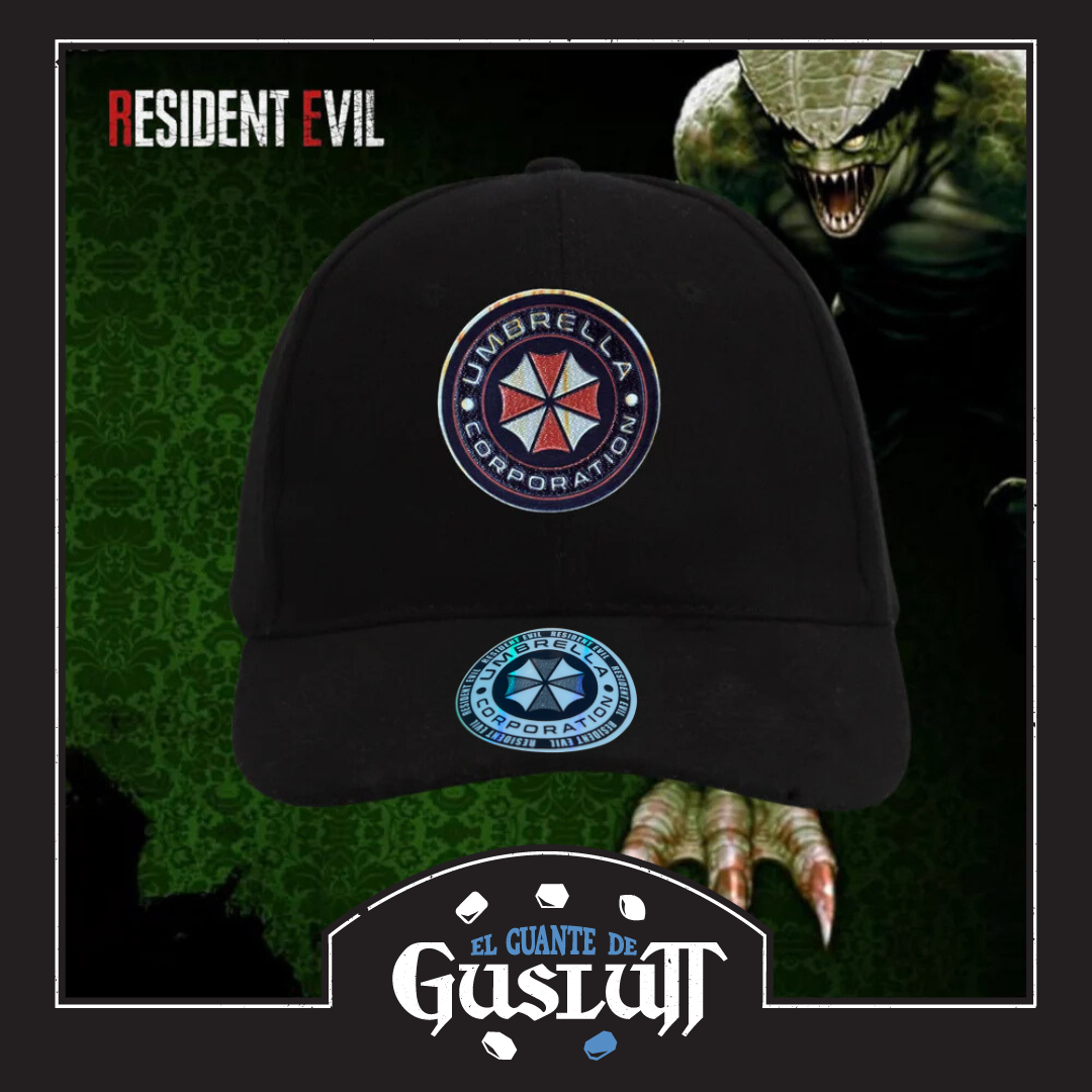 Gorra Resident Evil Umbrella Oxidized Crest Negra