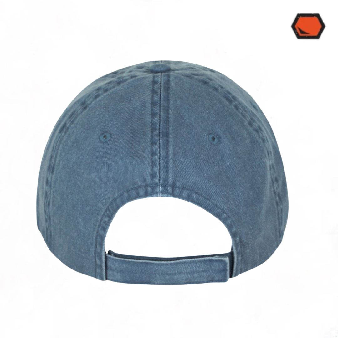 Gorra DC Comics Aquaman Logo Clásico Azul Tipo Deslavada