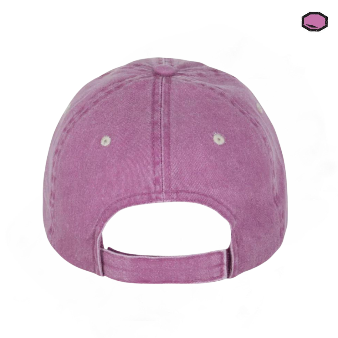 Gorra Back to the Future Outatime Tour 85 Uva/Beige Tipo Deslavada