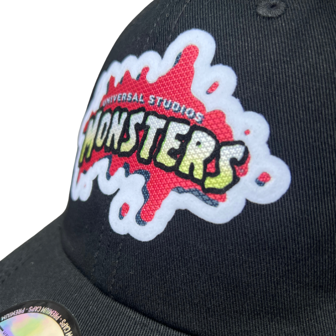 Gorra Universal Monsters Logo Negra