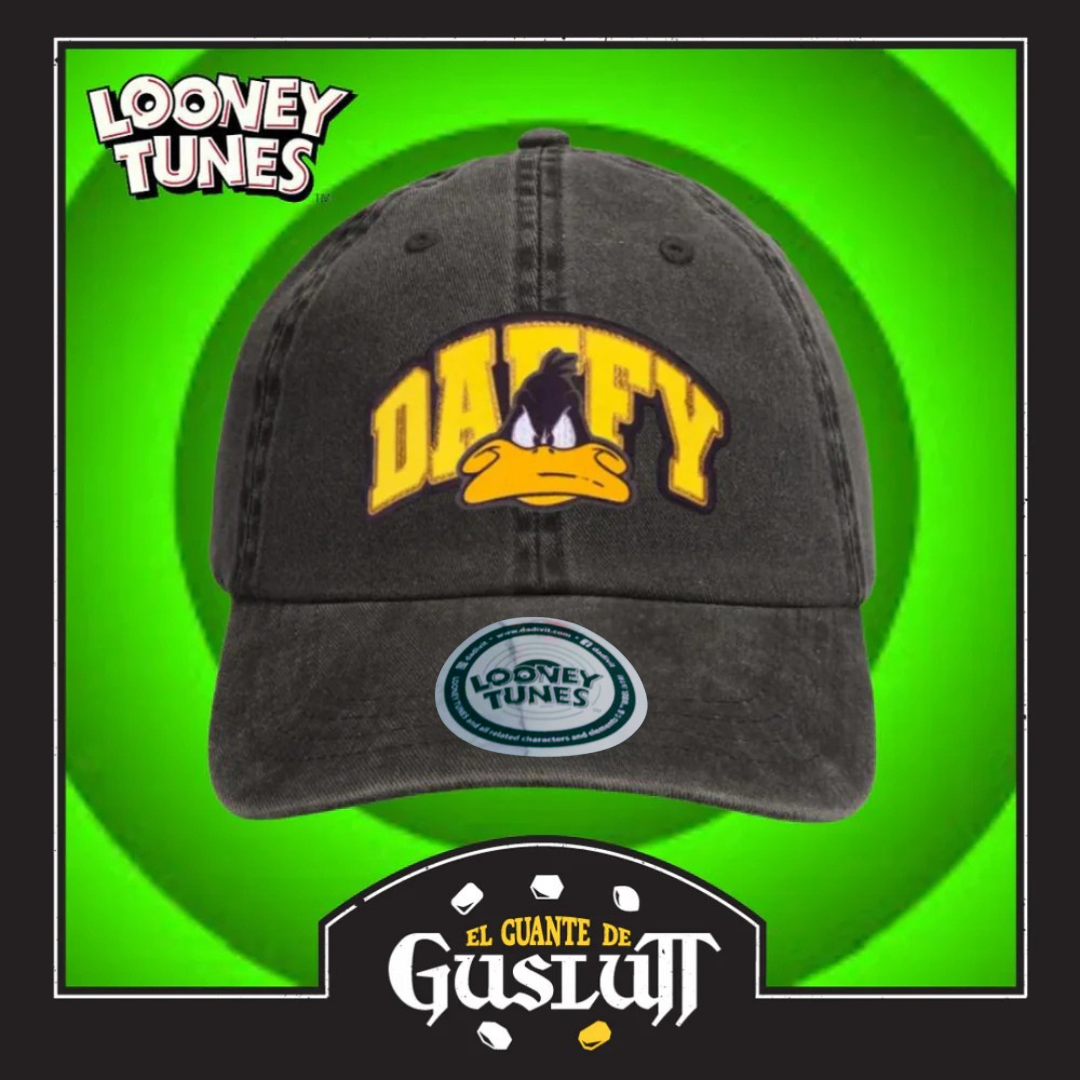 Gorra Looney Tunes “Daffy Duck” Gris Vintage