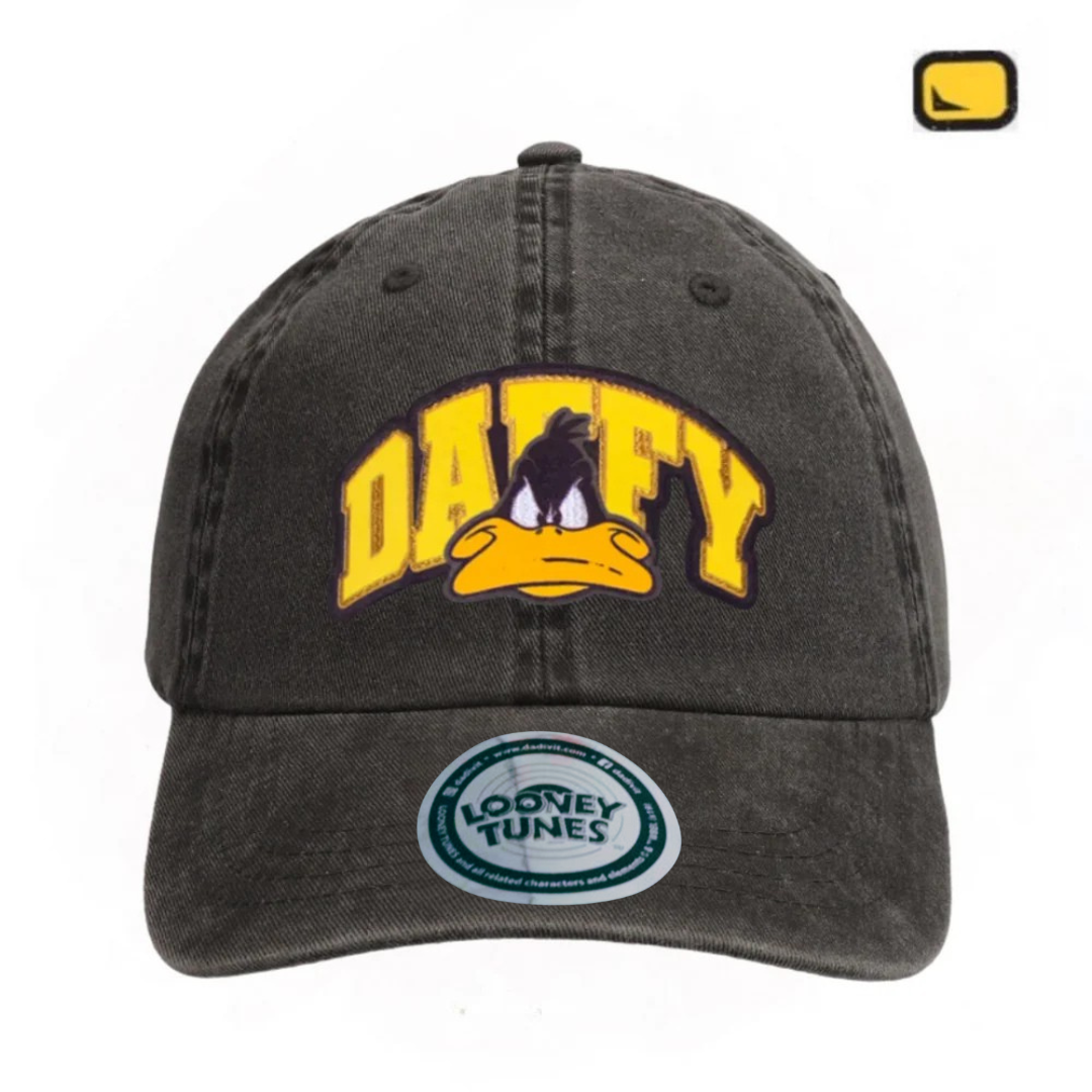 Gorra Looney Tunes “Daffy Duck” Gris Vintage