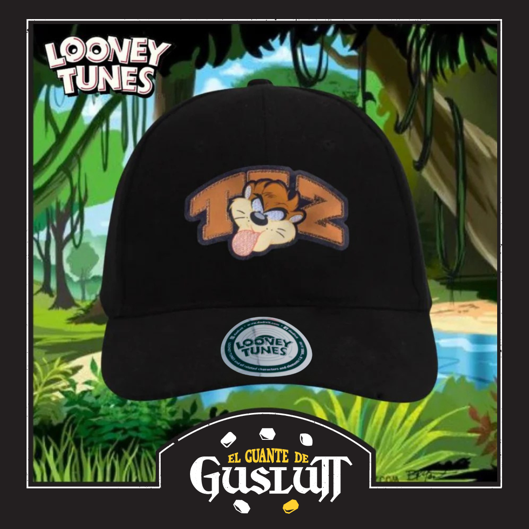 Gorra Looney Tunes Taz Negra