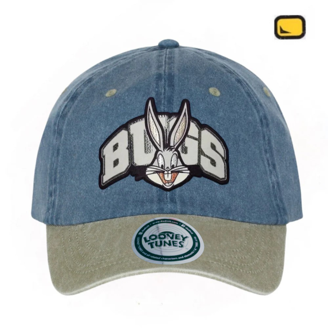 Gorra Looney Tunes “Bugs Bunny” Azul-Beige Vintage