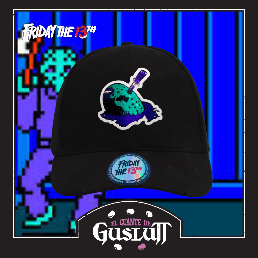 Gorra Friday the 13th Videojuego NES Negra