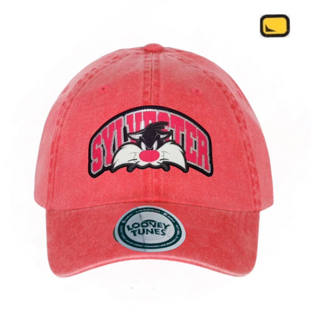 Gorra Looney Tunes “Sylvester Cat” Coral Vintage