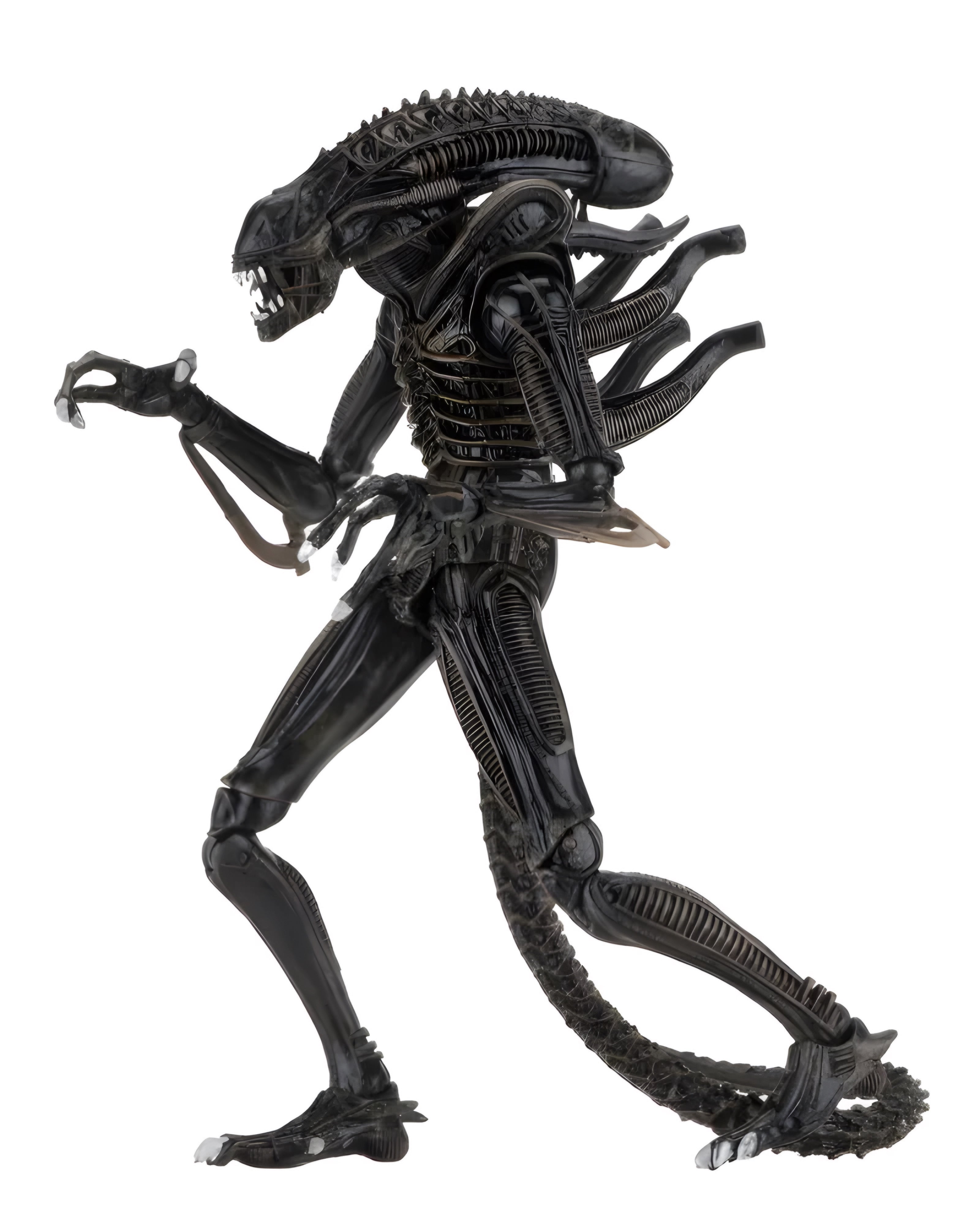 Figura NECA Aliens Alien Warrior (Edición Café) Versión Ultimate