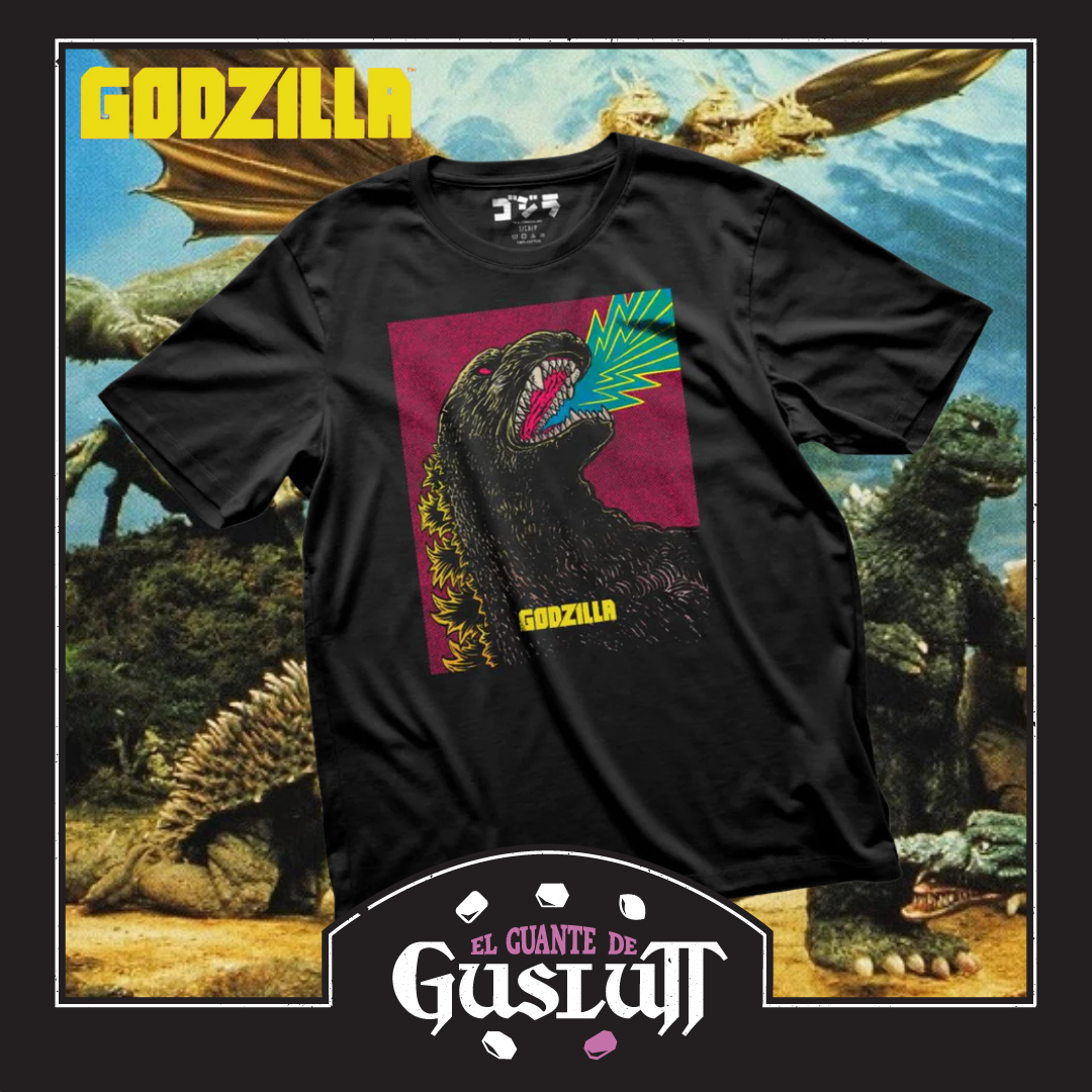 Playera Godzilla Era Showa Negra