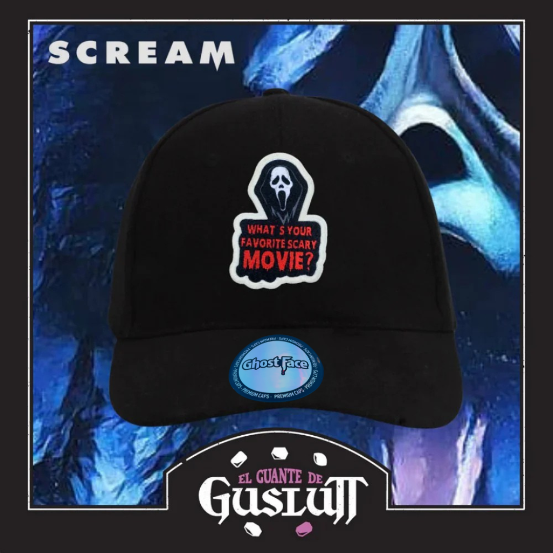 Gorra Scream Scary Movie Negra