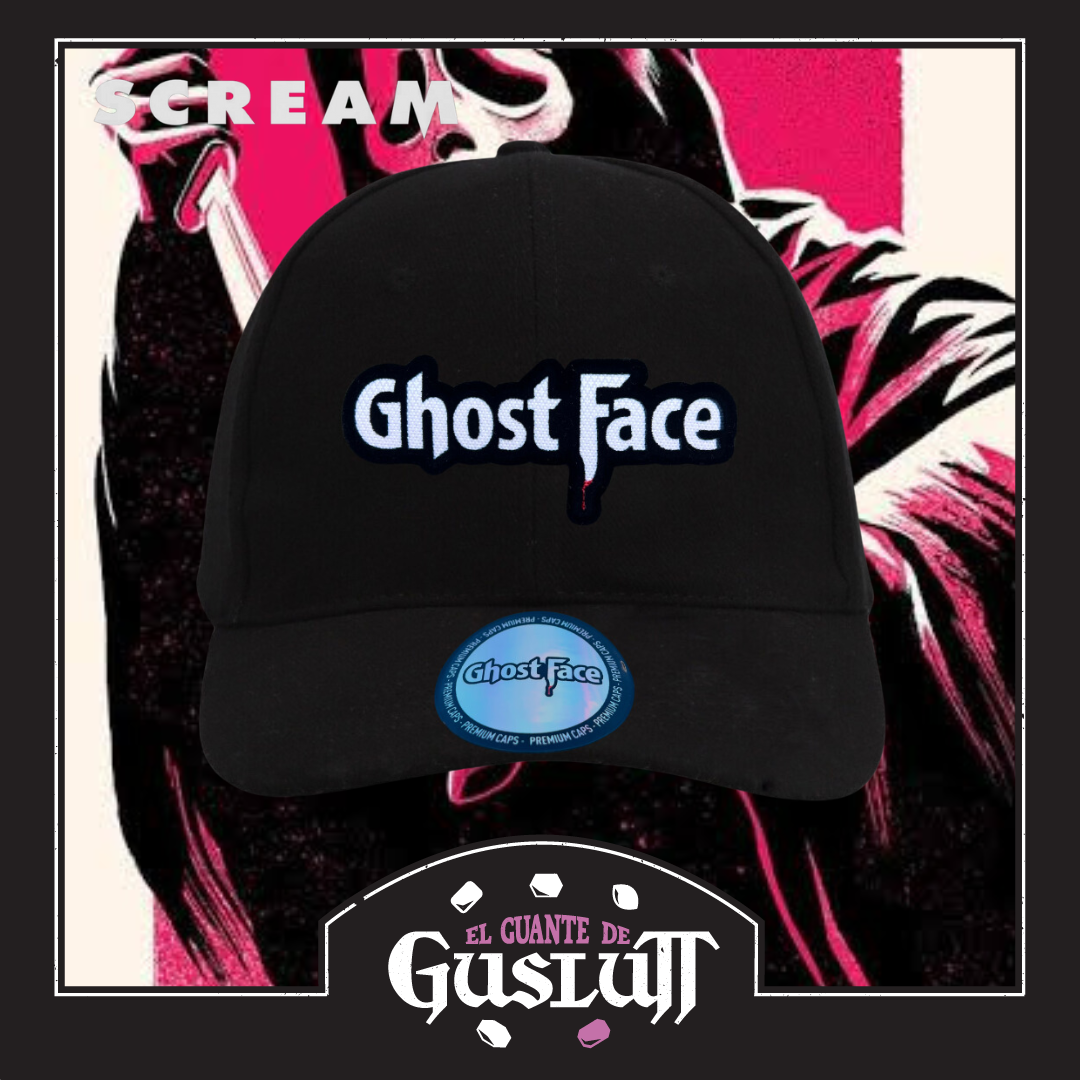 Gorra Scream Logo Ghostface Negra