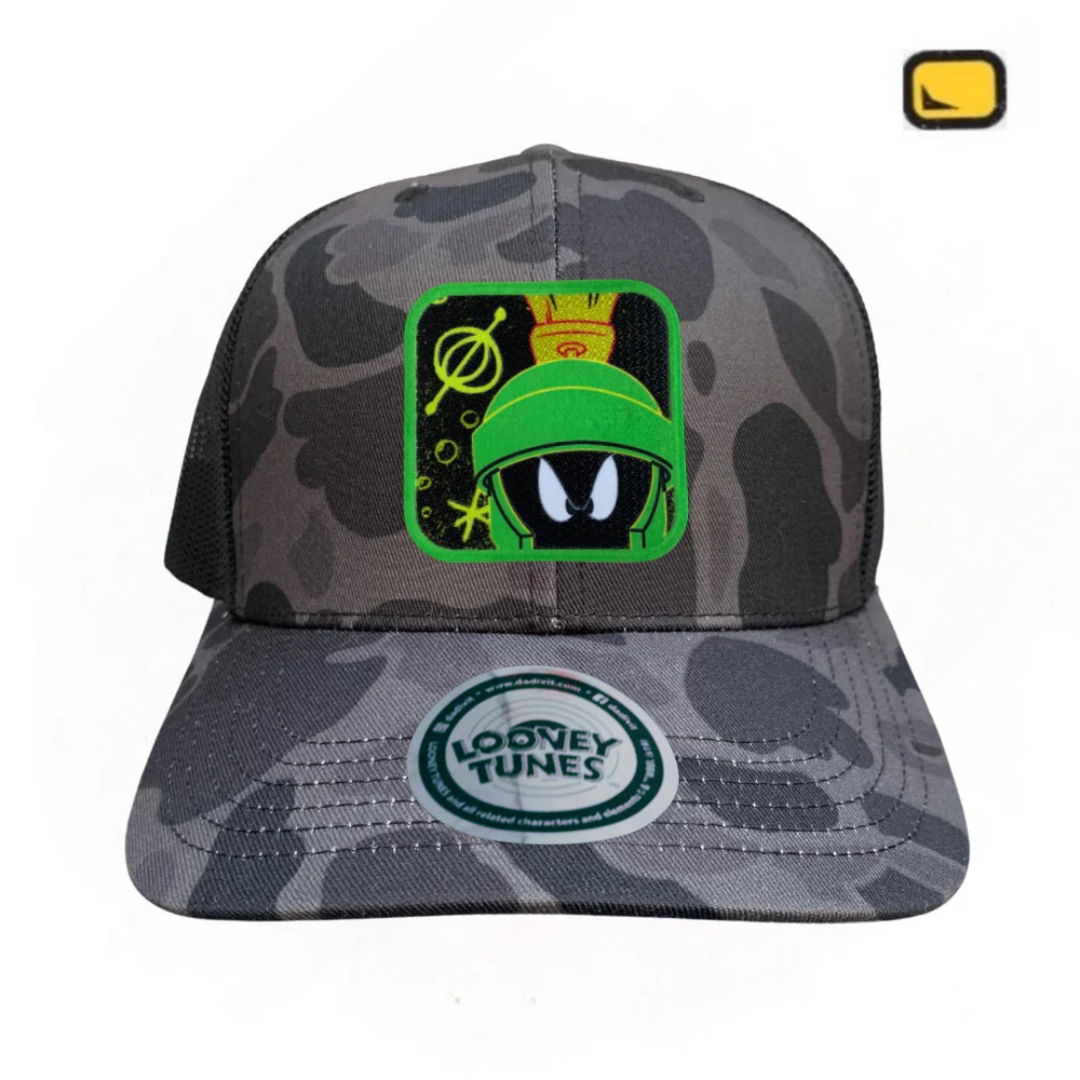 Gorra Looney Tunes “Marvin The Martian” Camo Premium Trucker