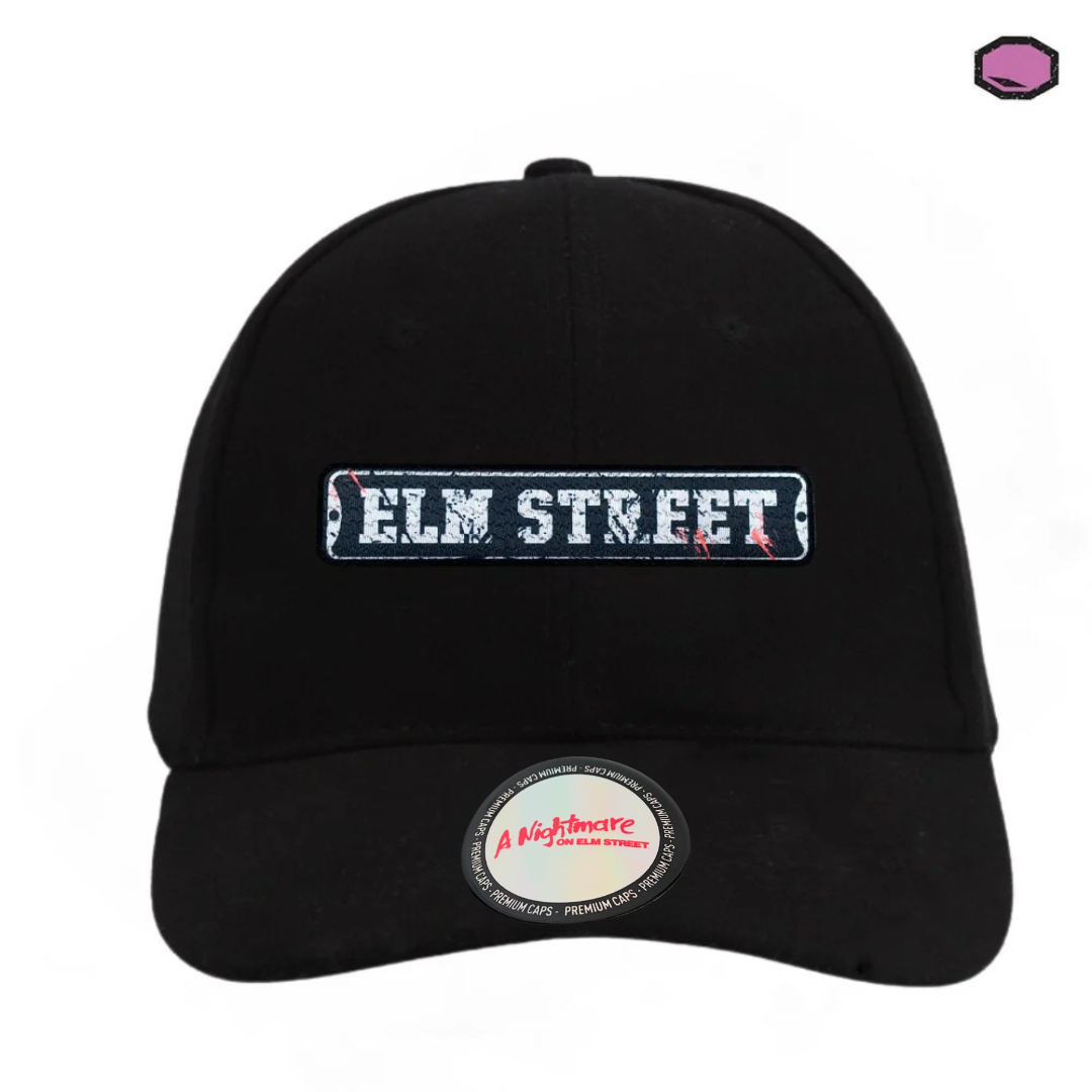 Gorra A Nightmare on Elm Street Street Sign Negra
