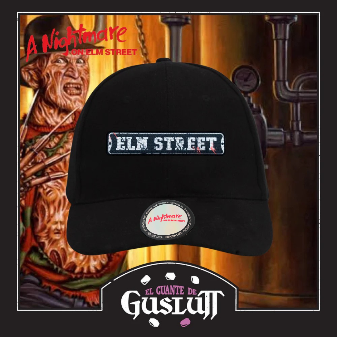 Gorra A Nightmare on Elm Street Street Sign Negra