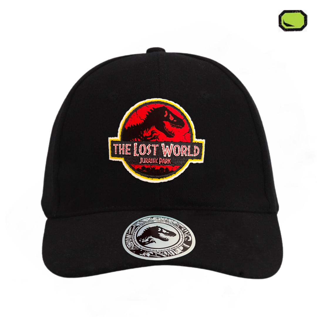 Gorra The Lost World: Jurassic Park “Red Classic Logo” Negra