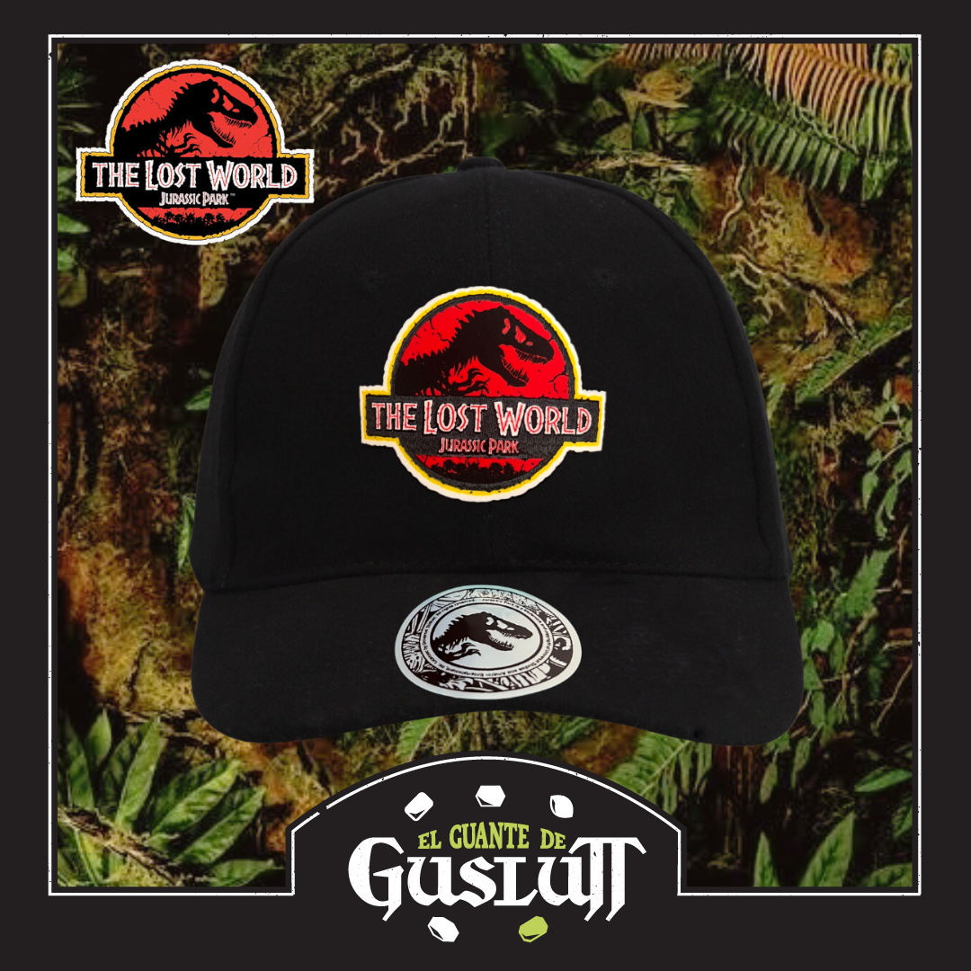 Gorra The Lost World: Jurassic Park “Red Classic Logo” Negra