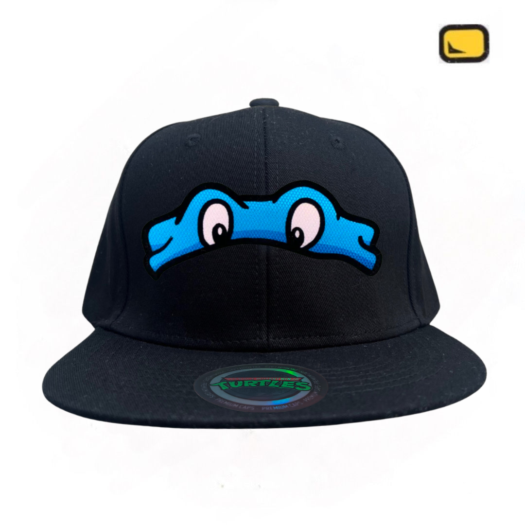 Gorra Tortugas Ninja Leonardo Snapback Negra