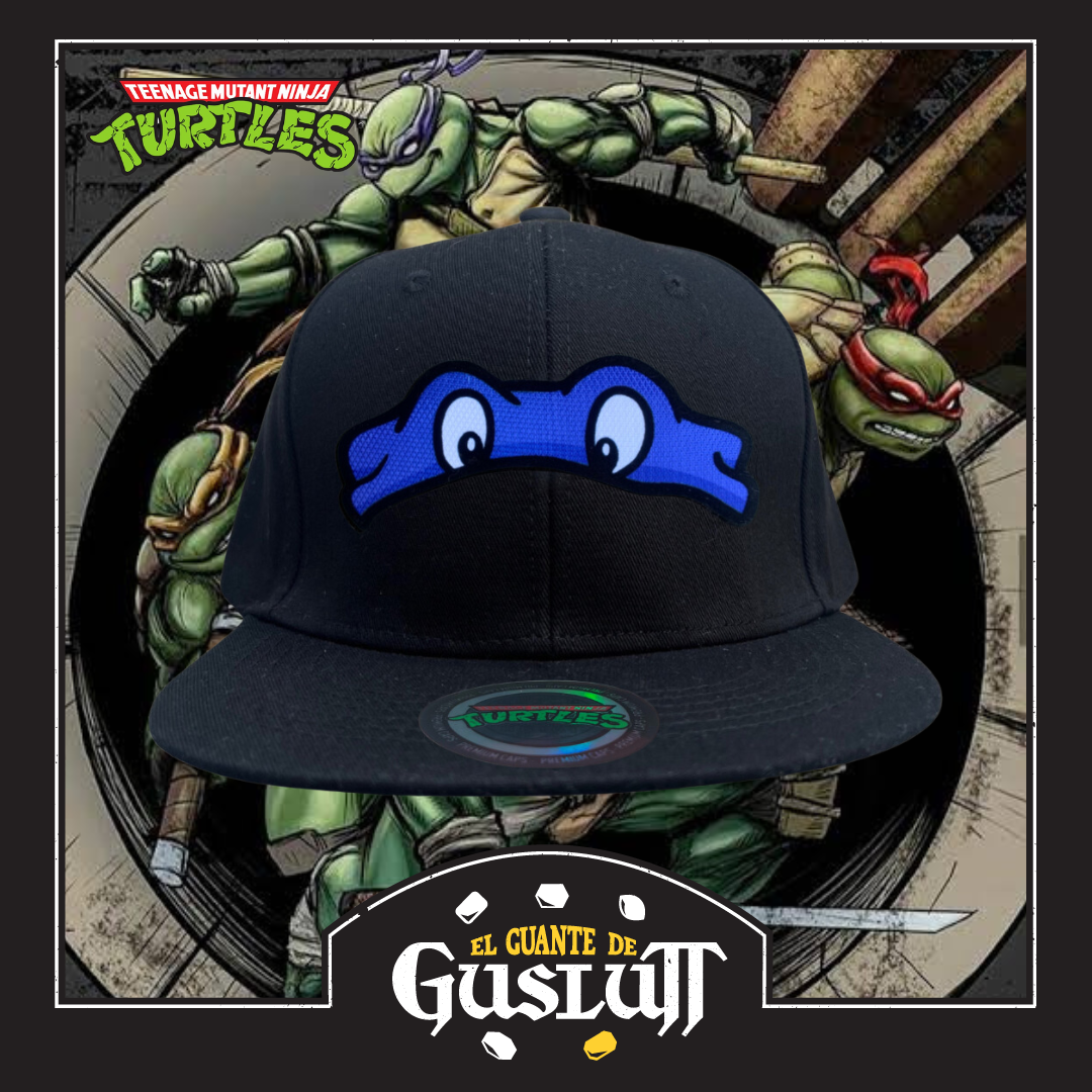 Gorra Tortugas Ninja Donatello Snapback Negra