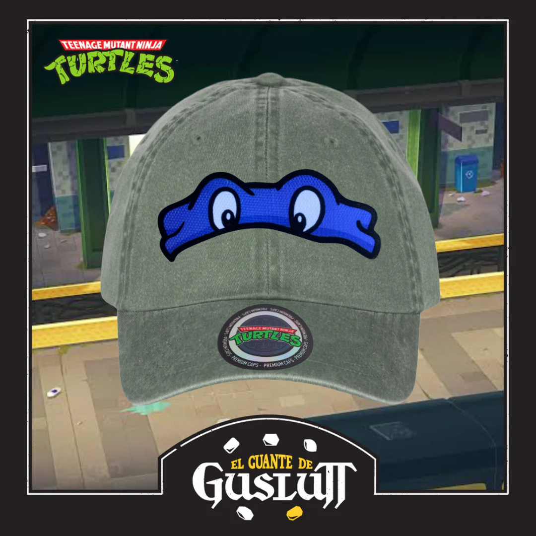 Gorra Tortugas Ninja Donatello Verde Tipo Deslavada