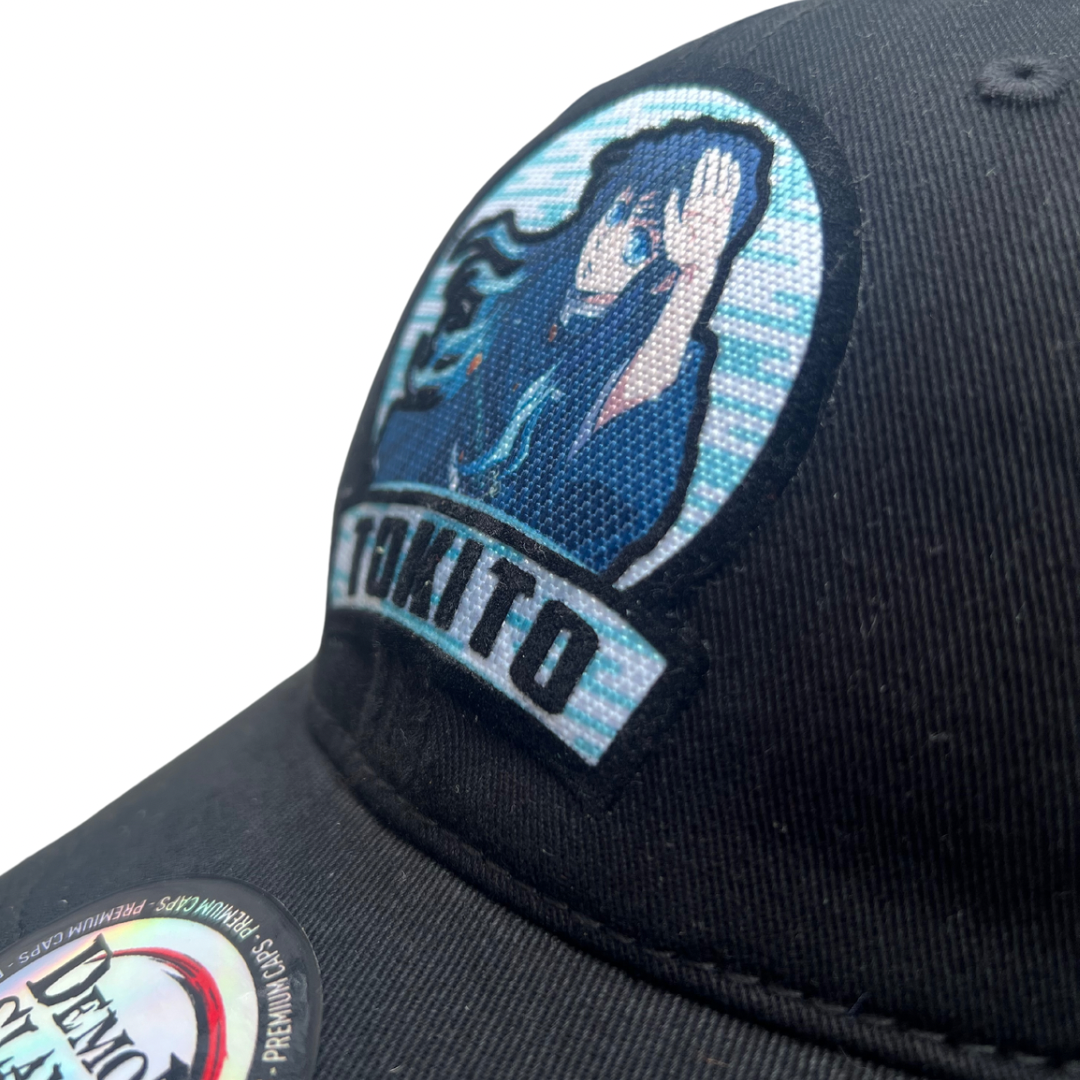 Gorra Demon Slayer: Kimetsu No Yaiba Pilar de la Niebla Muichiro Tokito Negra