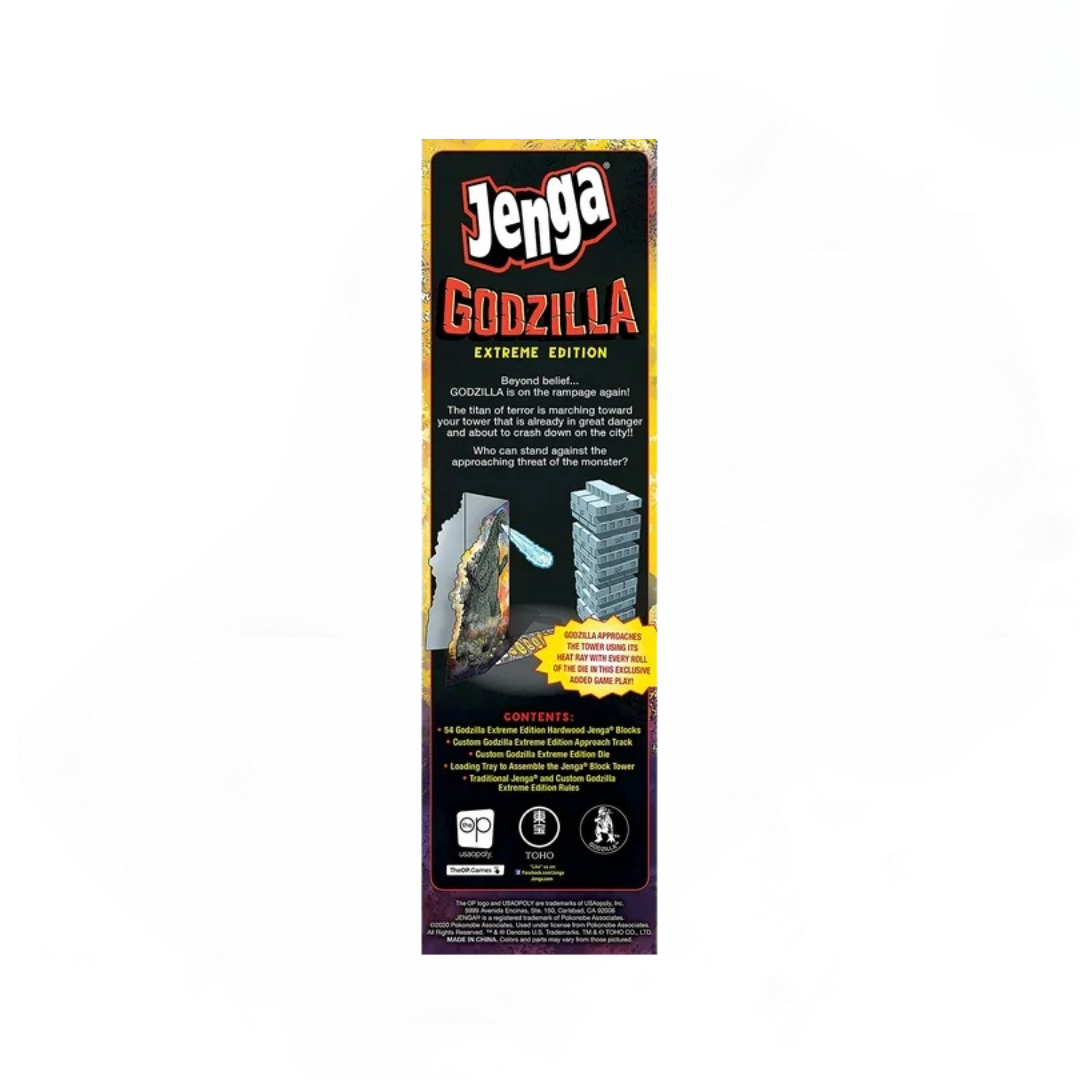 Juego Jenga Godzilla Edición Extrema