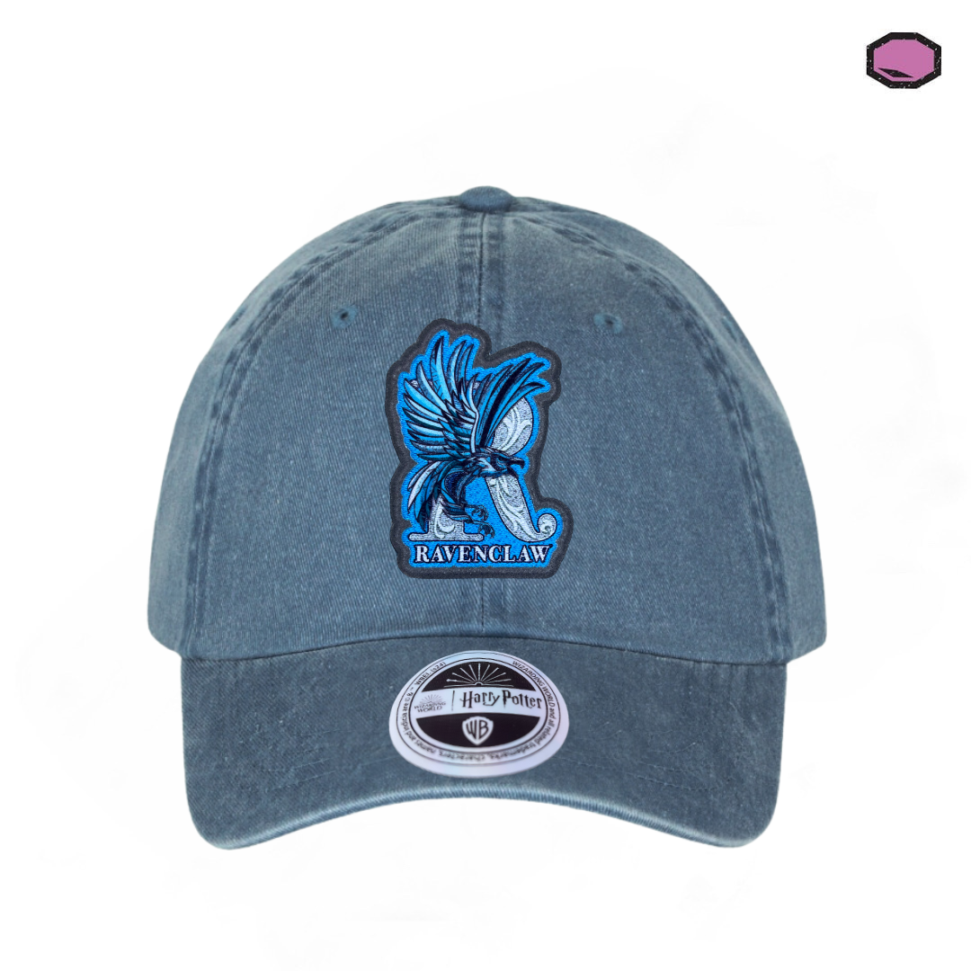 Gorra Harry Potter Ravenclaw Azul Tipo Deslavada