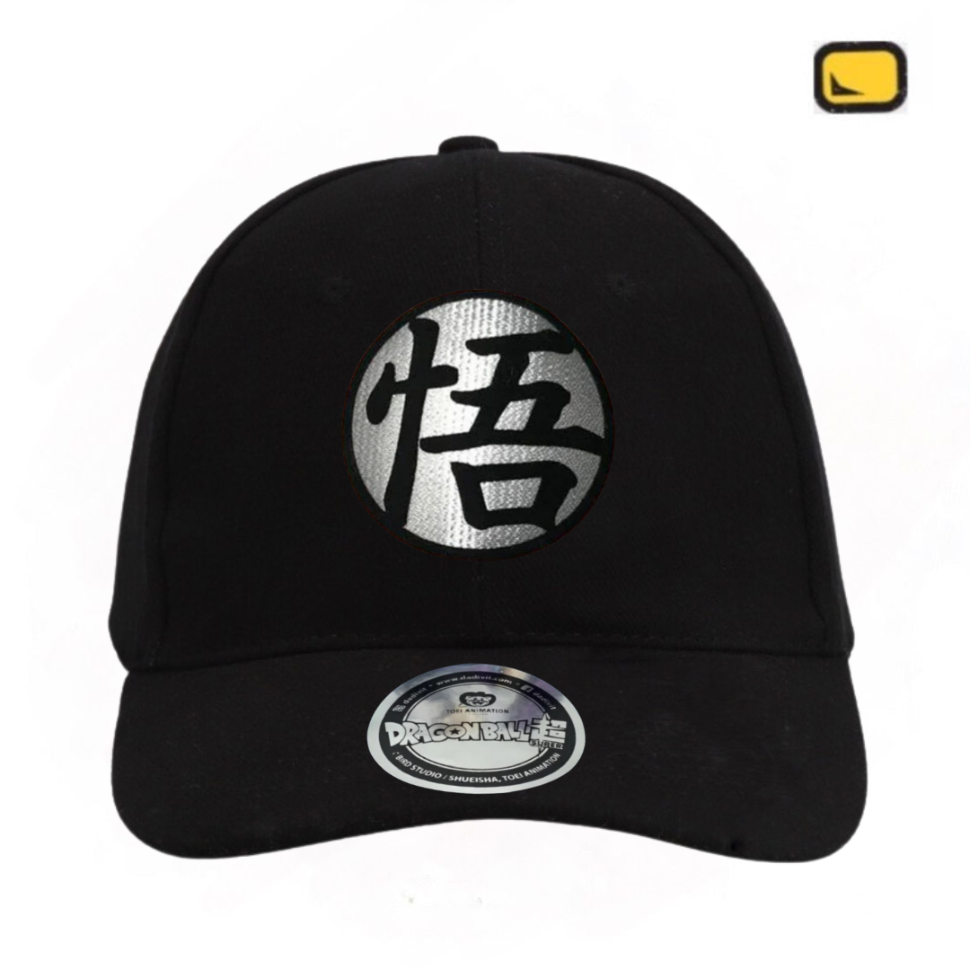 Gorra Dragon Ball Z Kanji Goku Negra