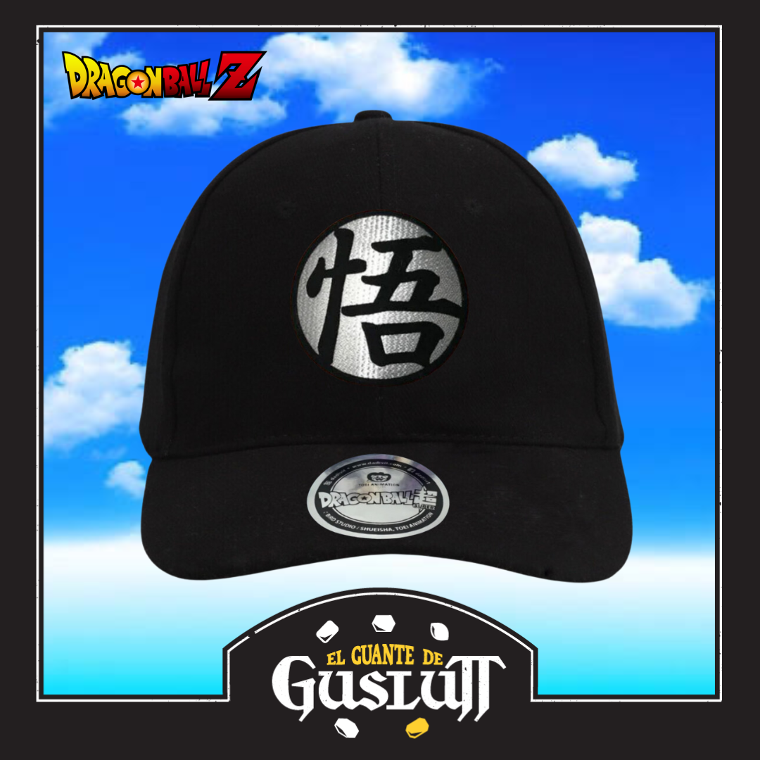 Gorra Dragon Ball Z Kanji Goku Negra