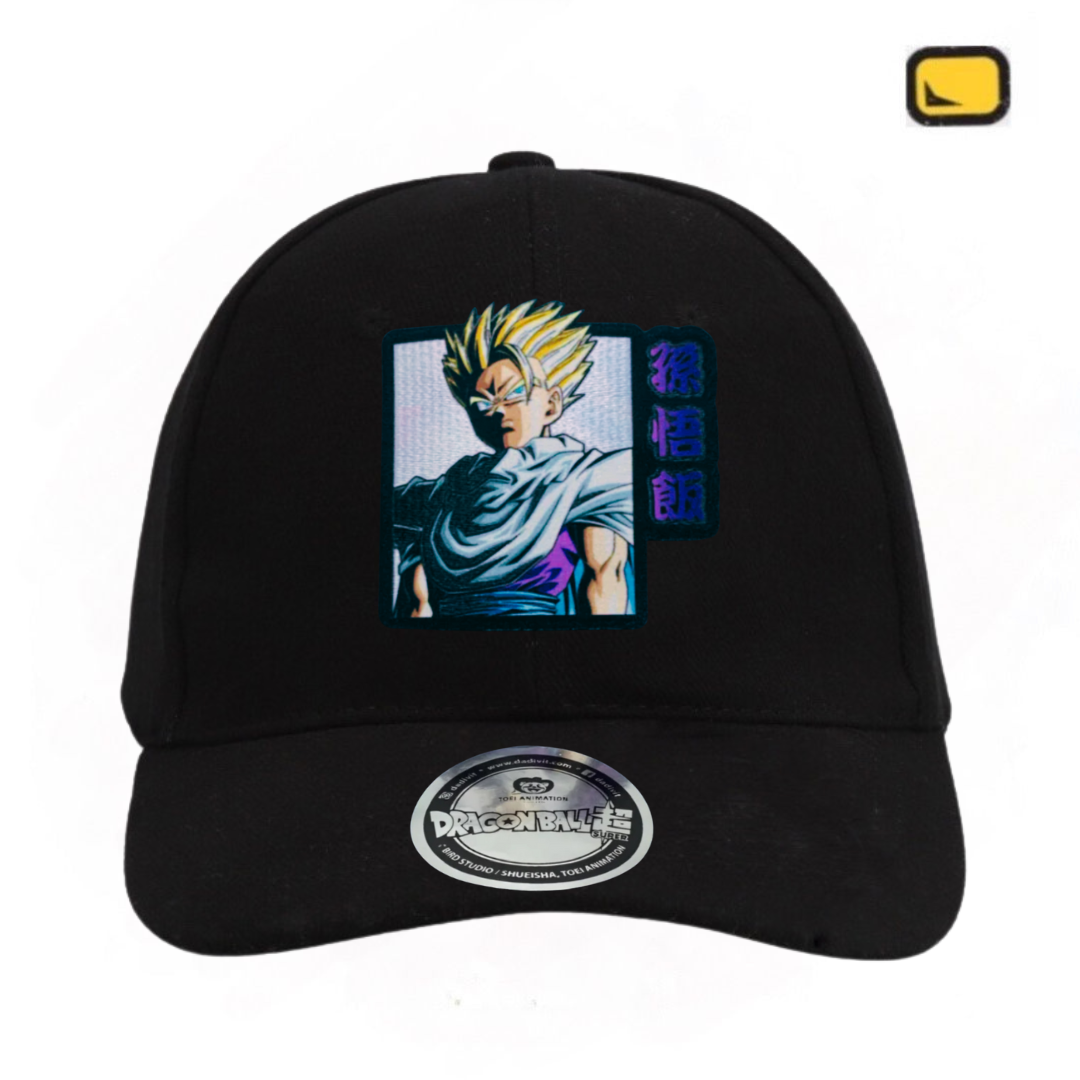 Gorra Dragon Ball Z Son Gohan Negra