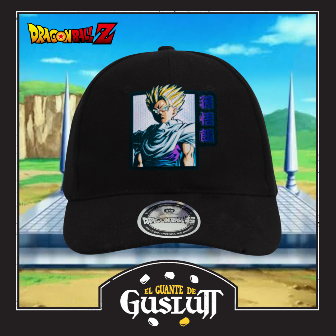 Gorra Dragon Ball Z Son Gohan Negra