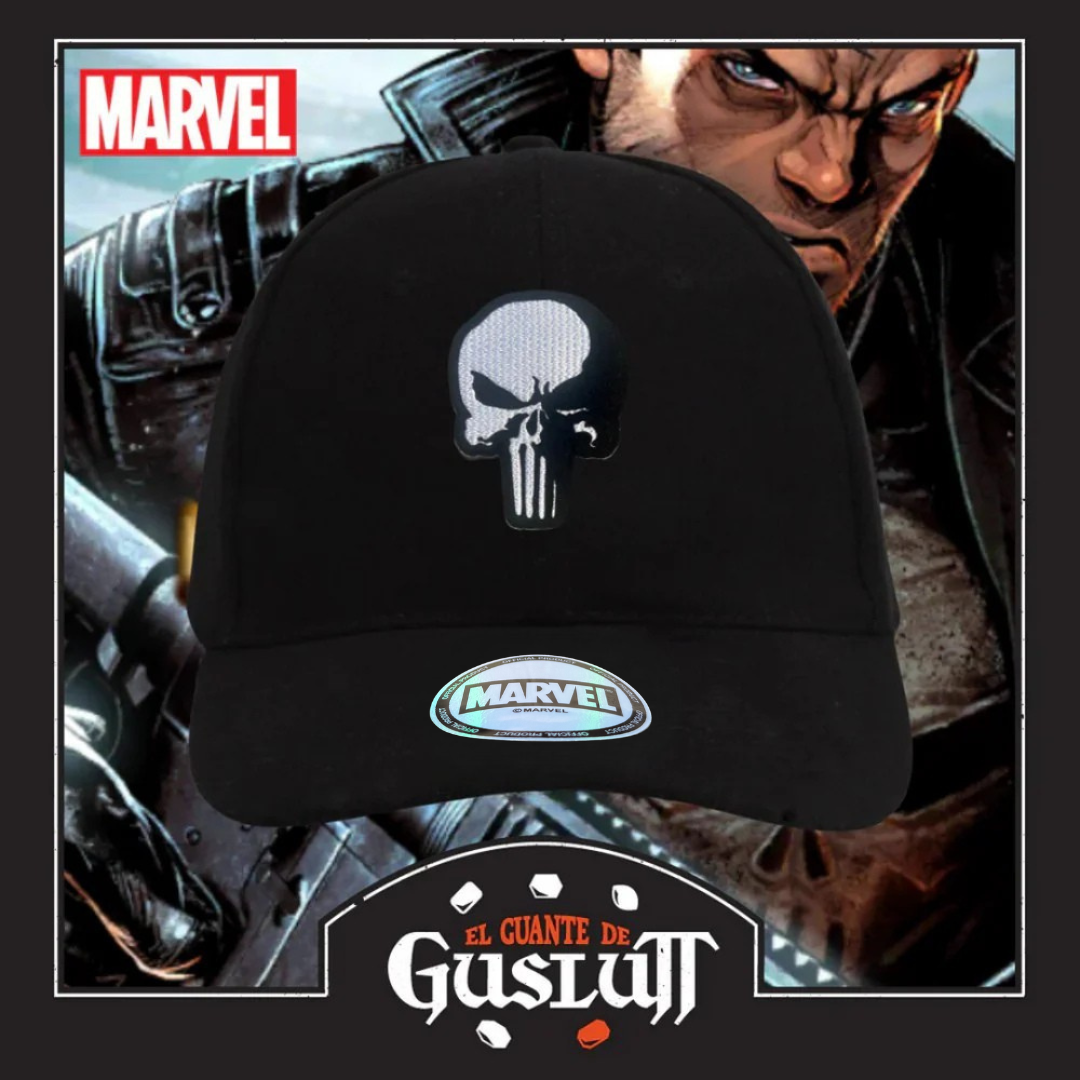 Gorra Marvel The Punisher Negra