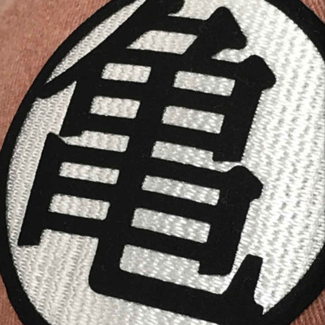 Gorra Dragon Ball Z Kame Kanji Naranja Tipo Deslavada