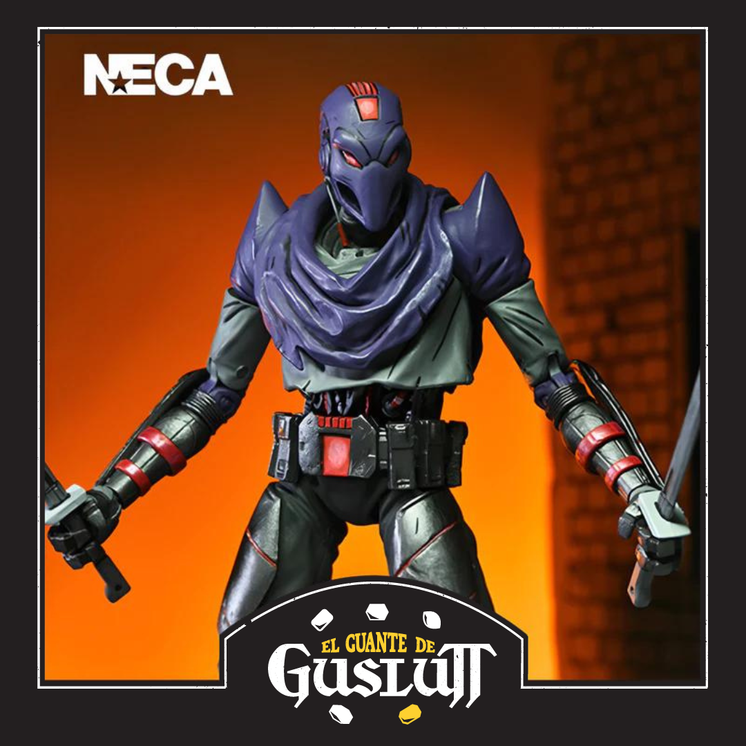 Figura NECA TMNT The Last Ronin Foot Bot Versión Ultimate