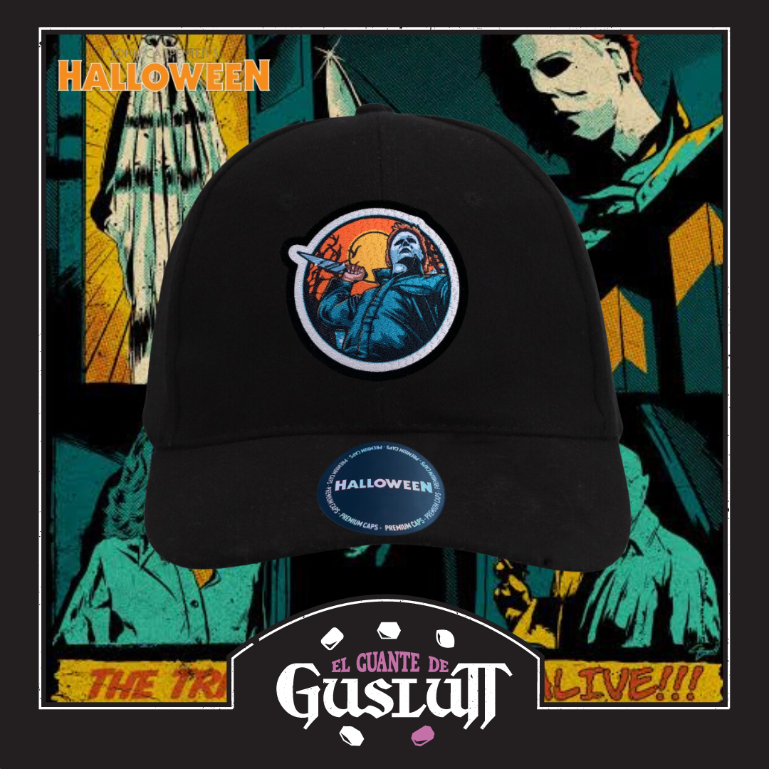 Gorra Halloween Michael Myers Negra