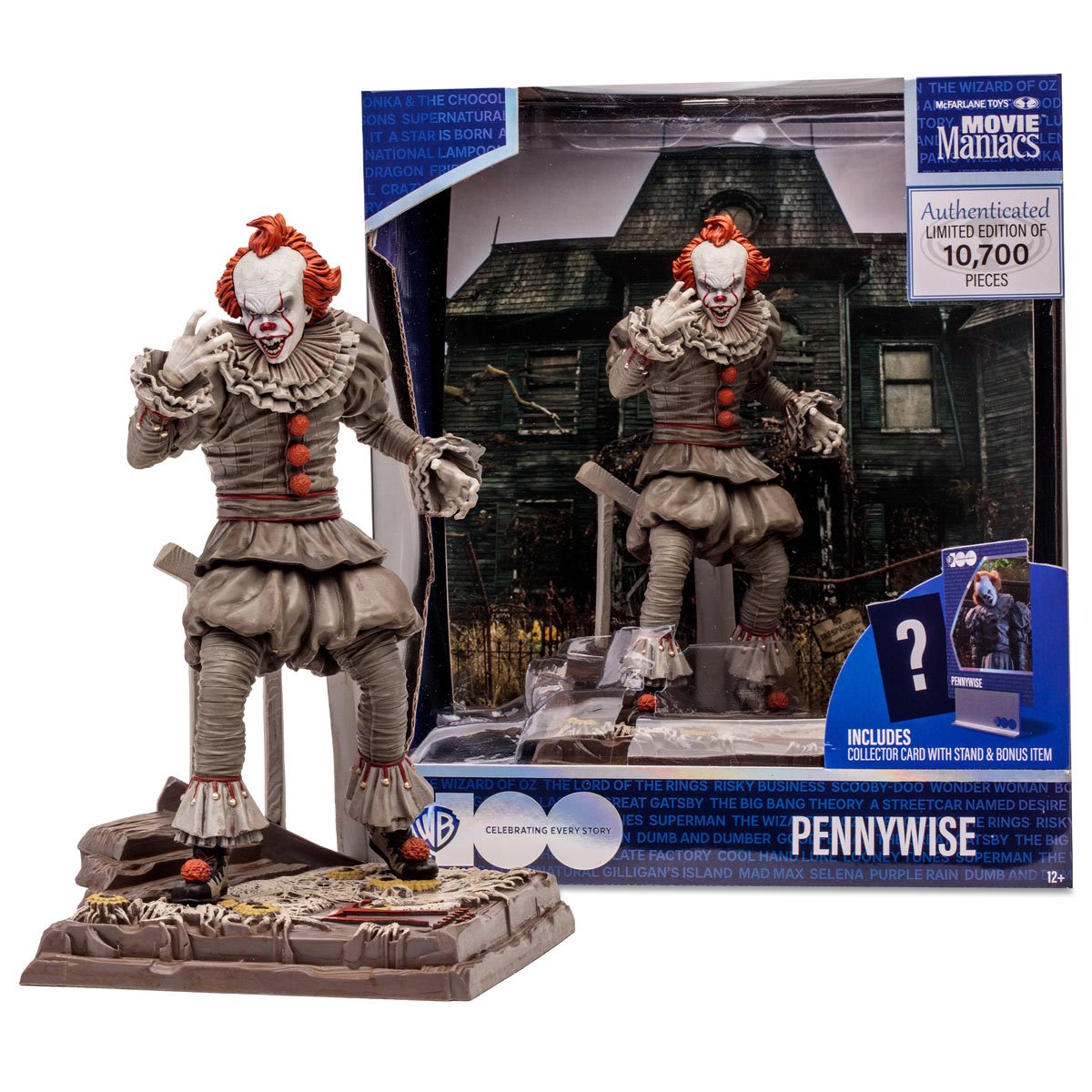 Figura Escenario WB 100 años: It Capítulo II Pennywise Estatua de 6 Pulgadas Edición Limitada