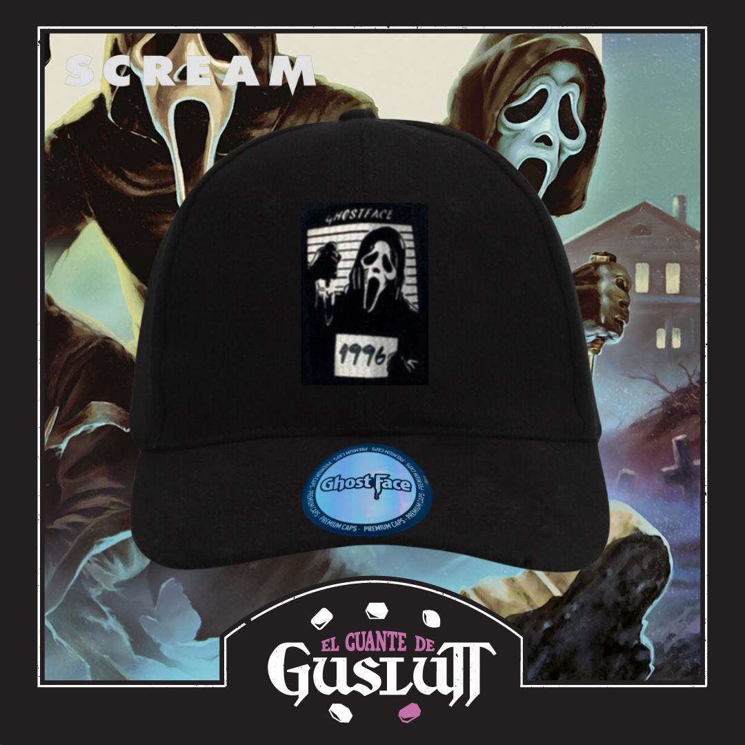 Gorra Scream Woodsboro 1996 Negra