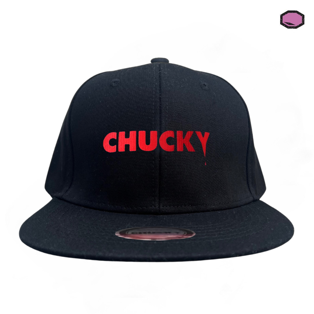 Gorra Chucky Logo Clásico Snapback Negra