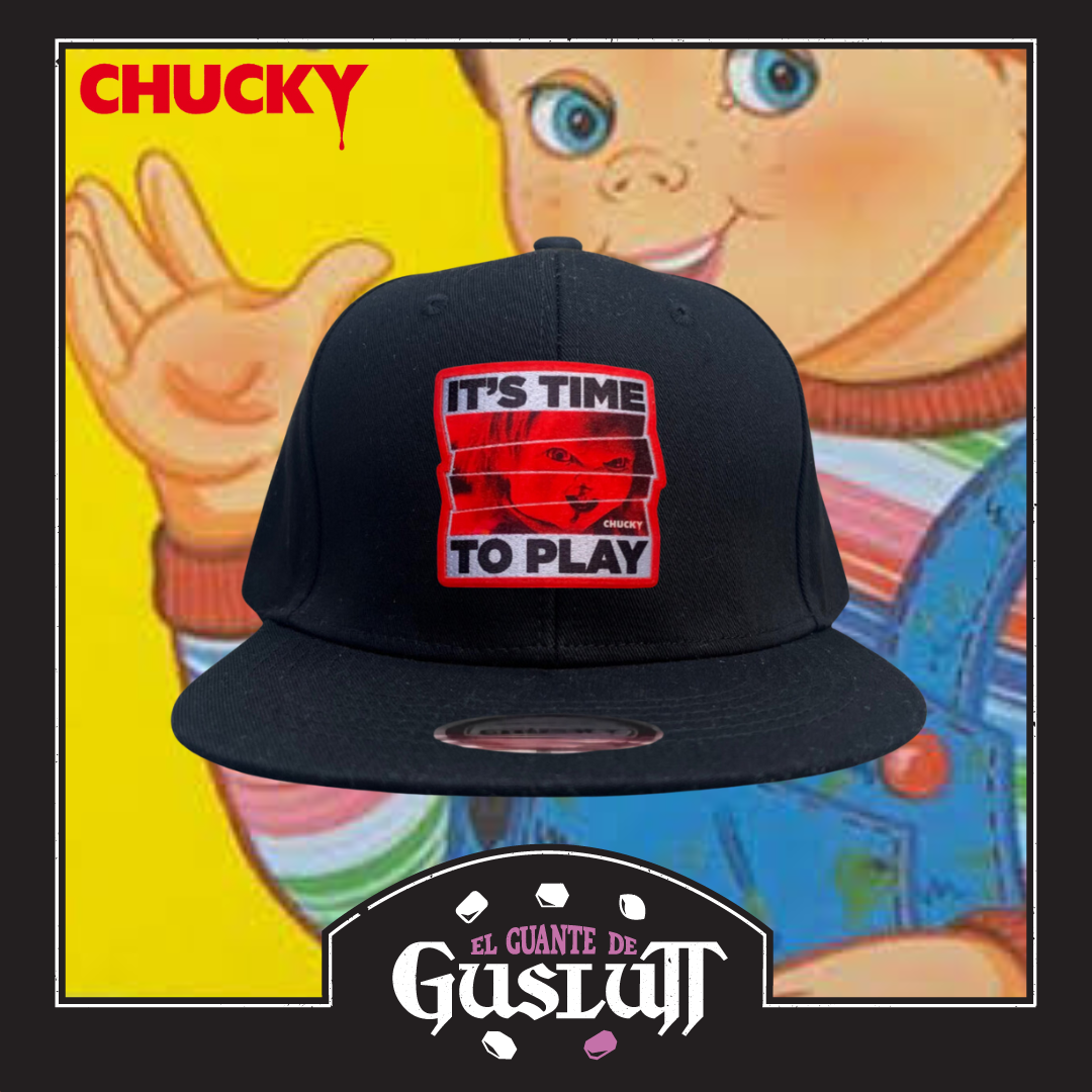 Gorra Chucky It’s Time to Play Snapback Negra