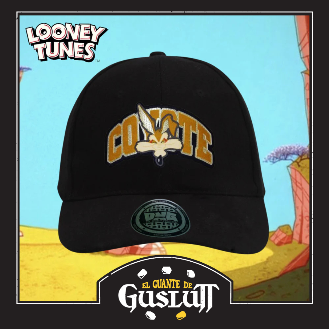 Gorra Looney Tunes “Wile E. Coyote” Negra
