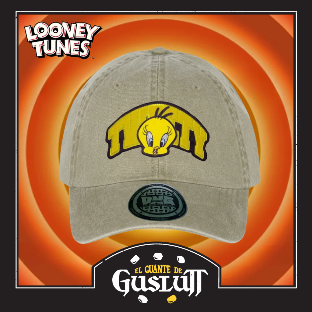 Gorra Looney Tunes “Tweety” Beige Vintage