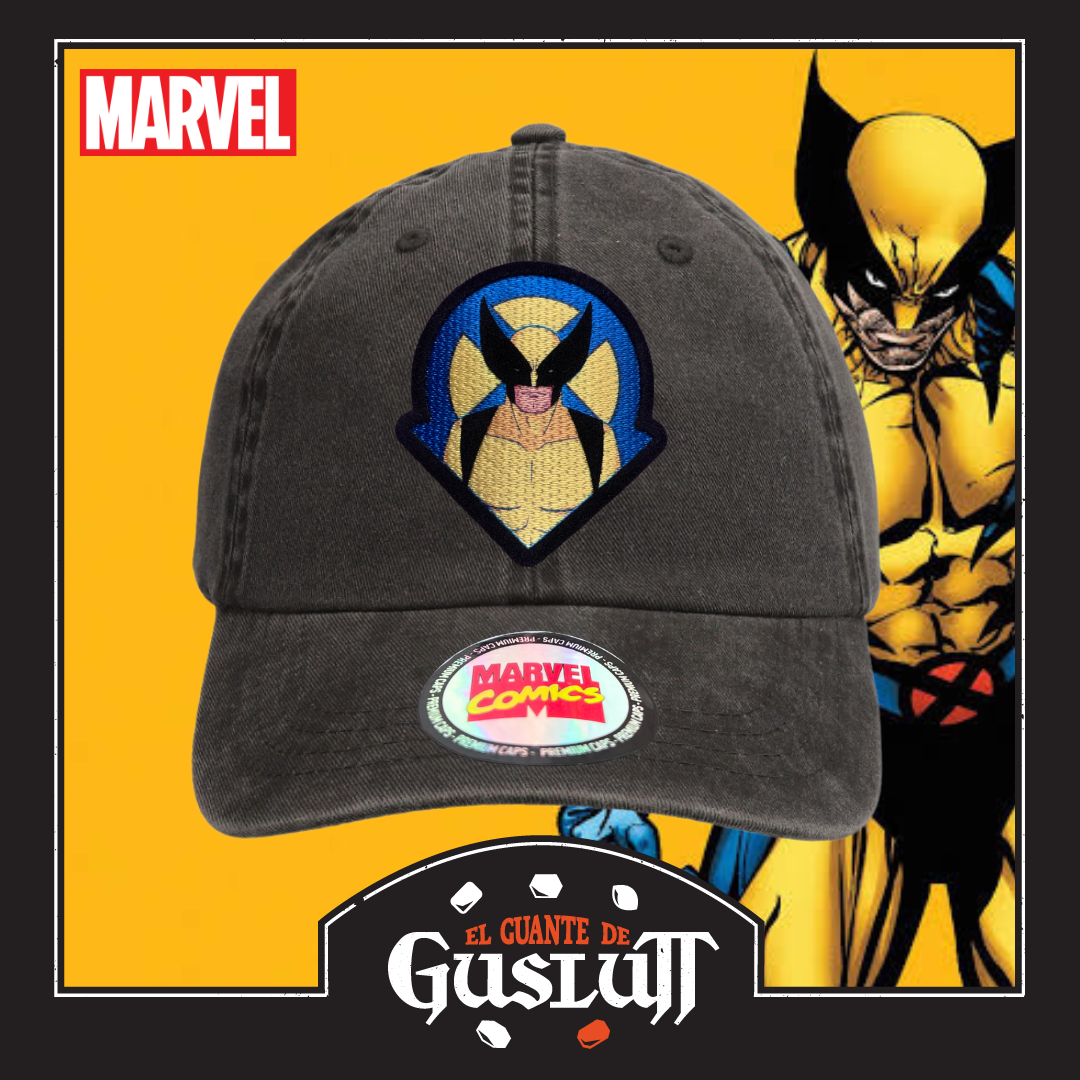 Gorra Marvel “Wolverine” Gris Vintage