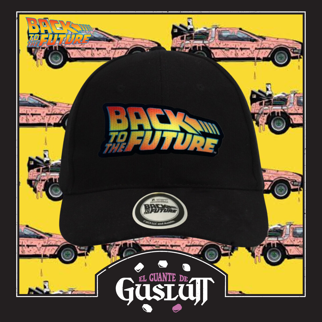 Gorra Back To The Future Logo Clásico Negra