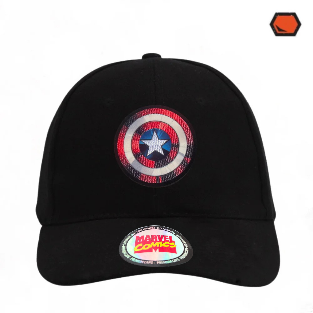 Gorra Marvel Captain America “The First Avenger” Negra